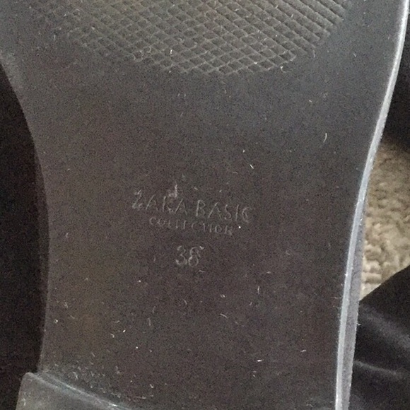 **SOLD** Zara stretch shaft flat boots - Picture 7 of 7